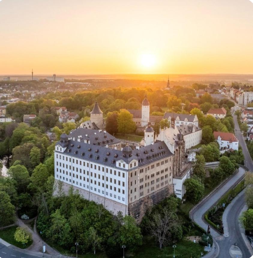 Haus Heiken Apartment Lavendel Altenburg Dış mekan fotoğraf